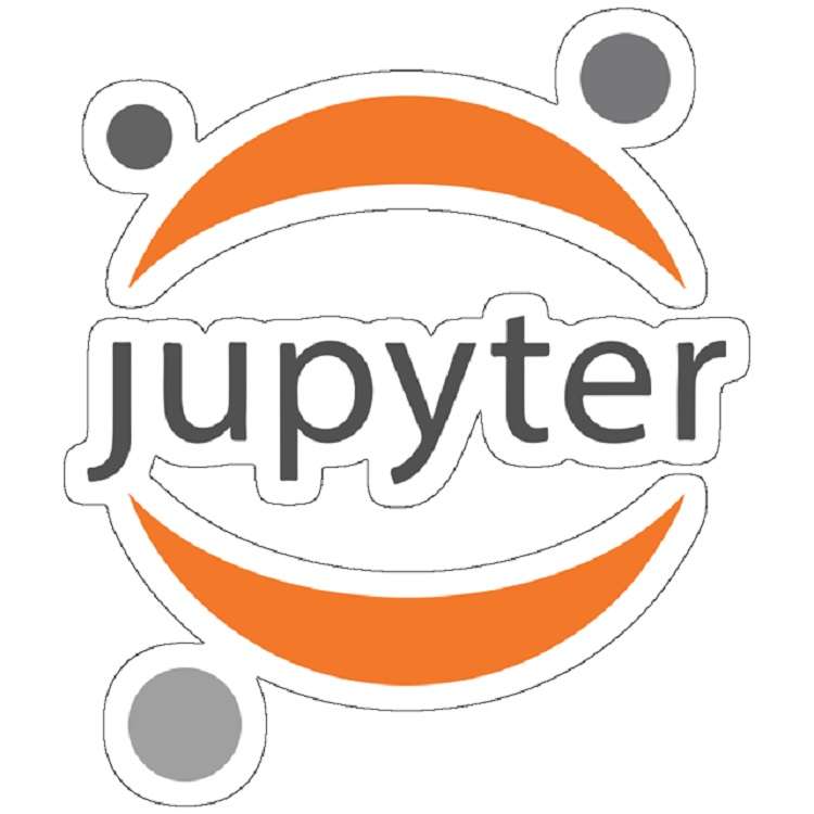استیکر لپ تاپ مدل Jupyter Python