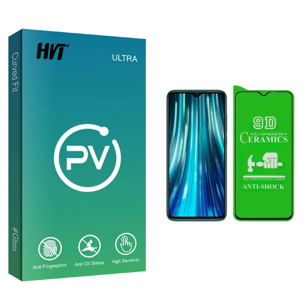 محافظ صفحه نمایش سرامیکی اچ وی تی مدل PV glass مناسب برای گوشی موبایل شیائومی REDMI NOTE8 PRO