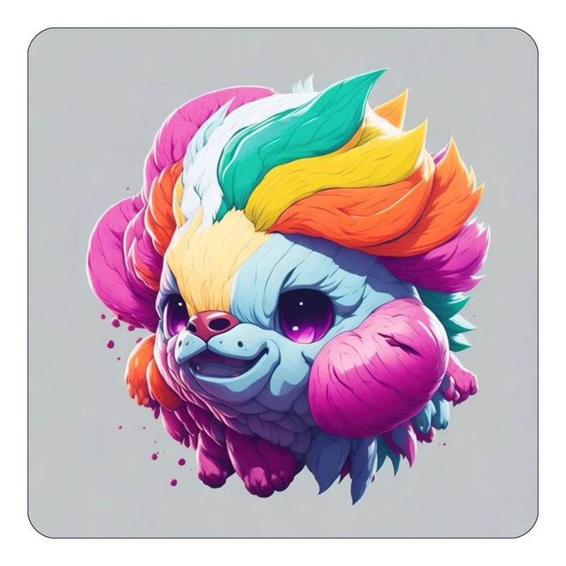 مگنت کاکتی طرح حیوانات رنگی مدل mp26354