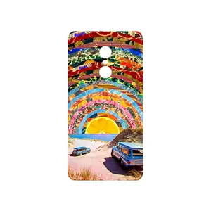 MAHOOT Collage of Orange Sky Cover Sticker for Xiaomi Redmi Note 4