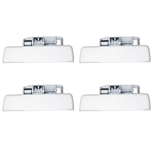 دستگیره درب باز کن بیرونی خودرو قطعه سازان کبیر مدل DAS-PARSwh-30417 مناسب برای پژو پارس مجموعه 4 عددی
