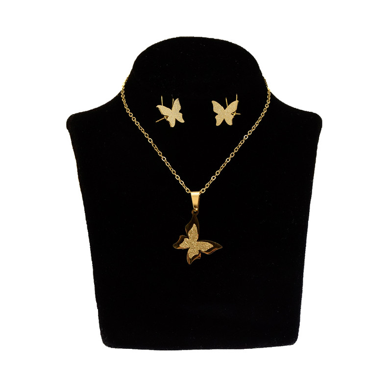 نیم ست زنانه مدل پروانه B12