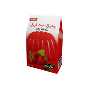 پودر ژله توت فرنگی سبزنام - 100گرم