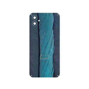 MAHOOT Turquoise feathers Cover Sticker for Samsung A04e