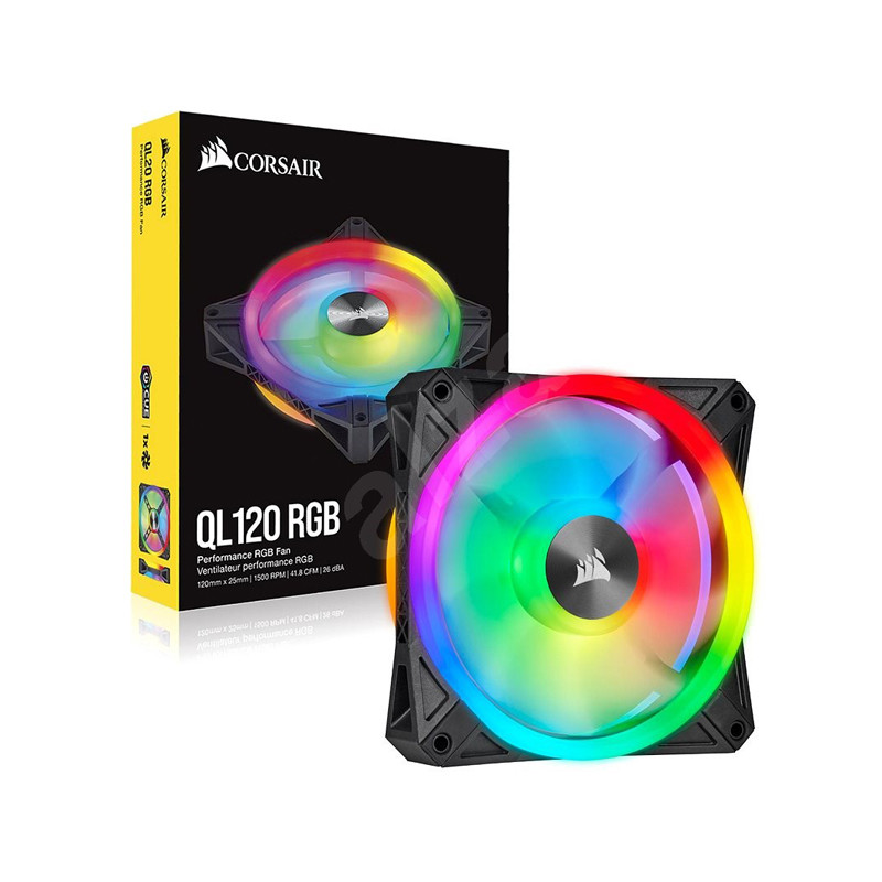 فن کیس کورسیر مدل QL120 RGB 1