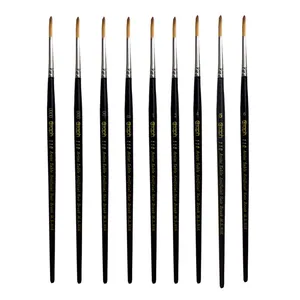 ست قلمو گرد گراف کد 110 بسته 10 عددی