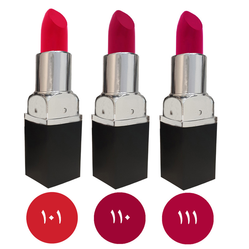 رژ لب جامد مرو سری Lovers مجموعه ۳ عددی