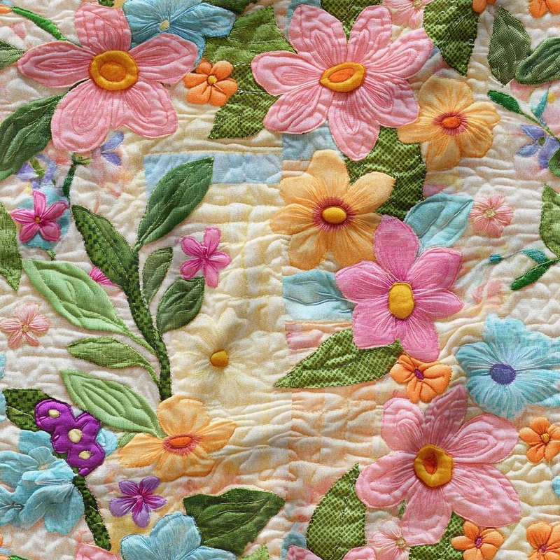 پارچه ملحفه عرض 1.5 متر پارچه باما طرح پنج بعدی گل ستین کد 5013623 رنگ صورتی