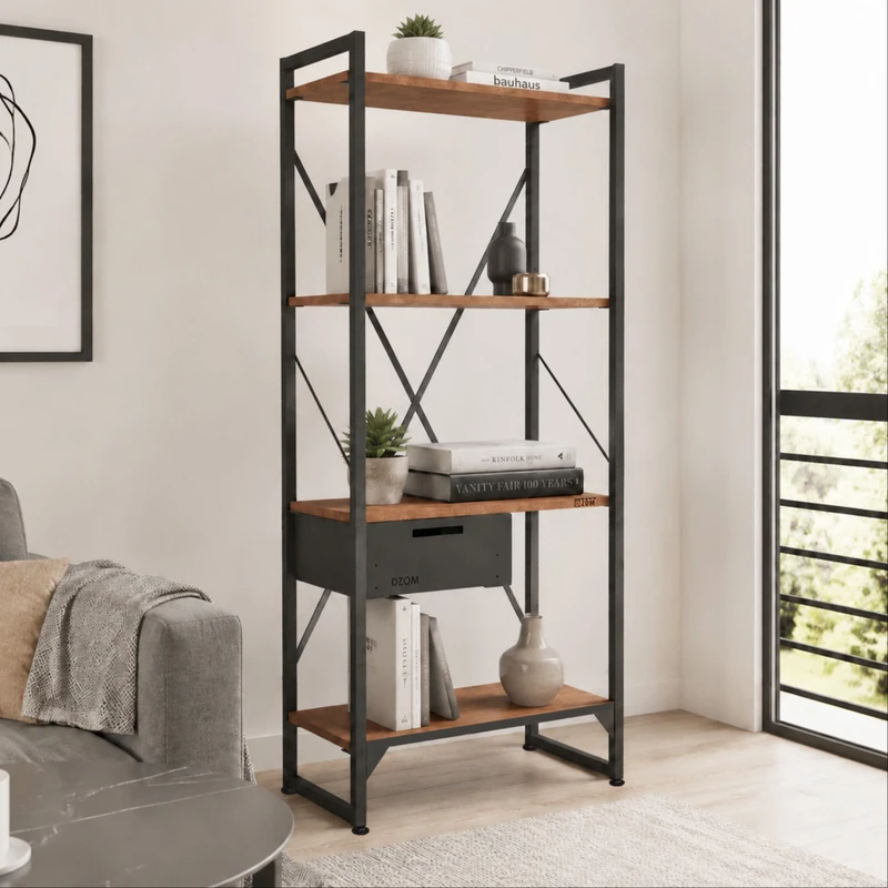 شلف ایستاده دیزم مدل مونتاژی SLF_dwr_60×140
