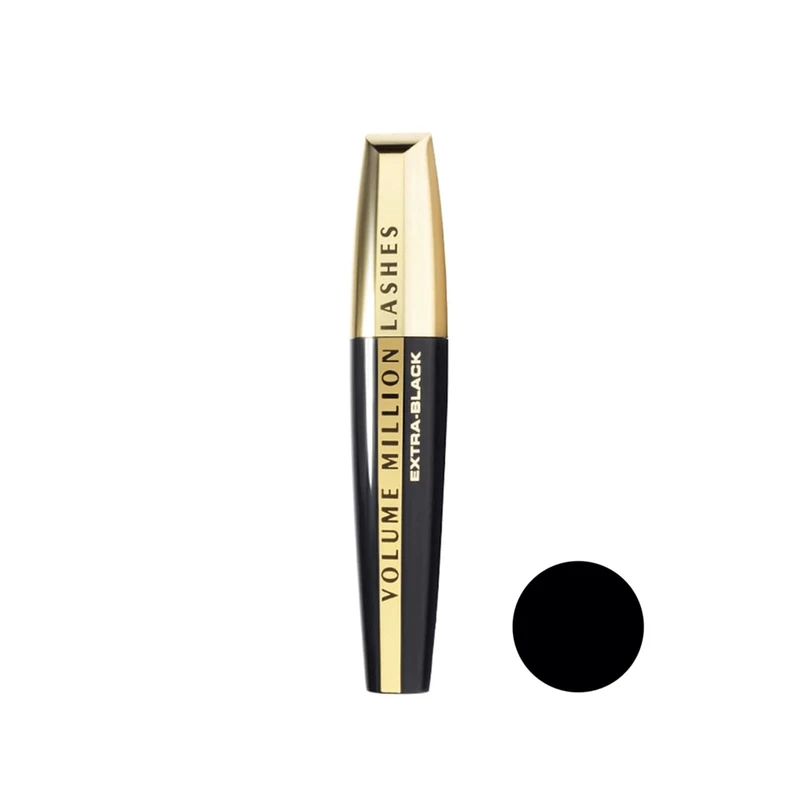 ریمل حجم دهنده لورآل مدل Volume Million Lashes Extra Black حجم 10 میلی‌لیتر 