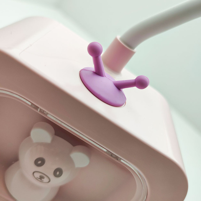 چراغ مطالعه شارژی مدل فانتزی 3 حالته لمسی طرح شبخواب خرسی کد 1943