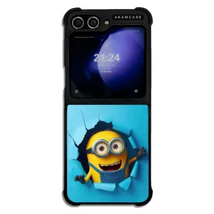 AKAM AMC-WSGZFLIP5-MINIONS2 Cover For Samsung Galaxy Z Flip 5