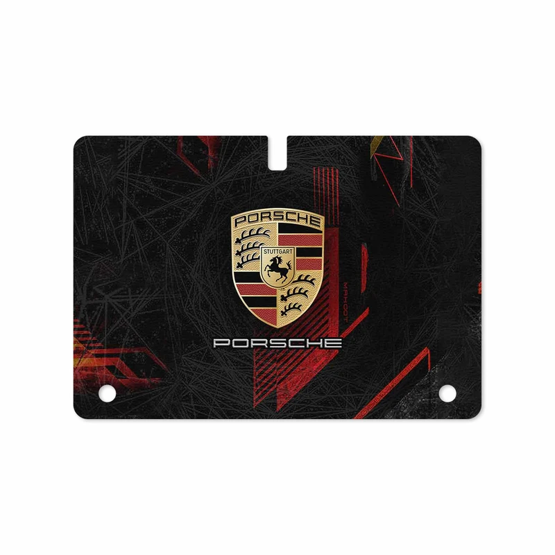 برچسب پوششی ماهوت مدل Porsche-Logo مناسب برای تبلت سامسونگ Galaxy Tab S 10.5 2014 T800