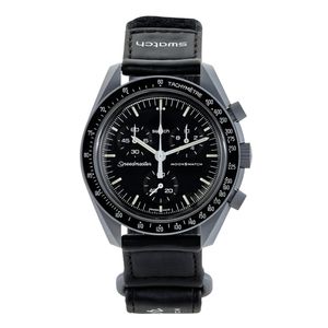 ساعت مچی عقربه‌ای کوارتز مدل سه موتور فعال کرنوگراف بند چسبی کد ۱