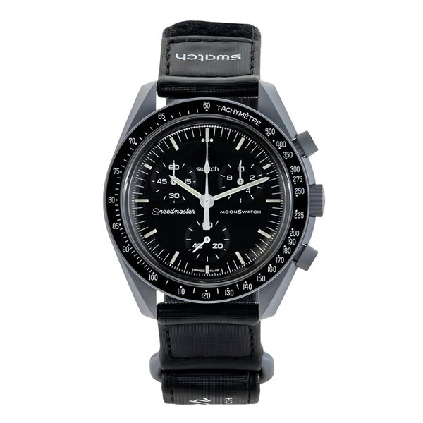 ساعت مچی عقربه‌ای کوارتز مدل سه موتور فعال کرنوگراف بند چسبی کد ۱