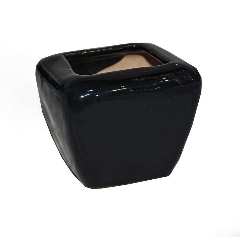 گلدان سفالی مدل cube کد 39