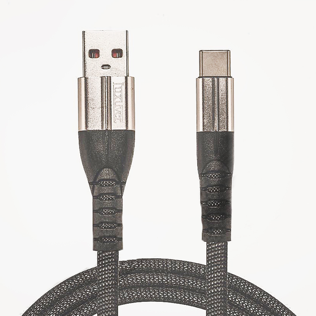 کابل تبدیل USB به USB-C لوکس اوور مدل PB03 طول 0.30 متر