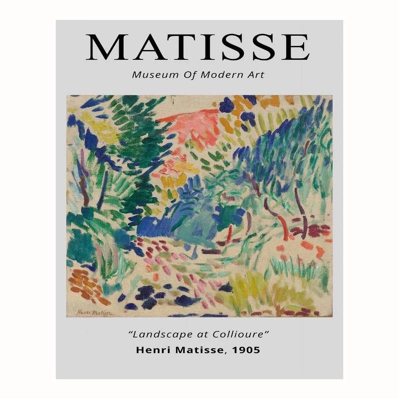 پوستر مدل  چاپ رترو منظره در کولیور  