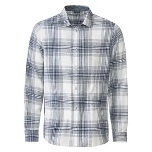 پیراهن آستین بلند مردانه لیورجی مدل 2FlannelCasualWarmShirt