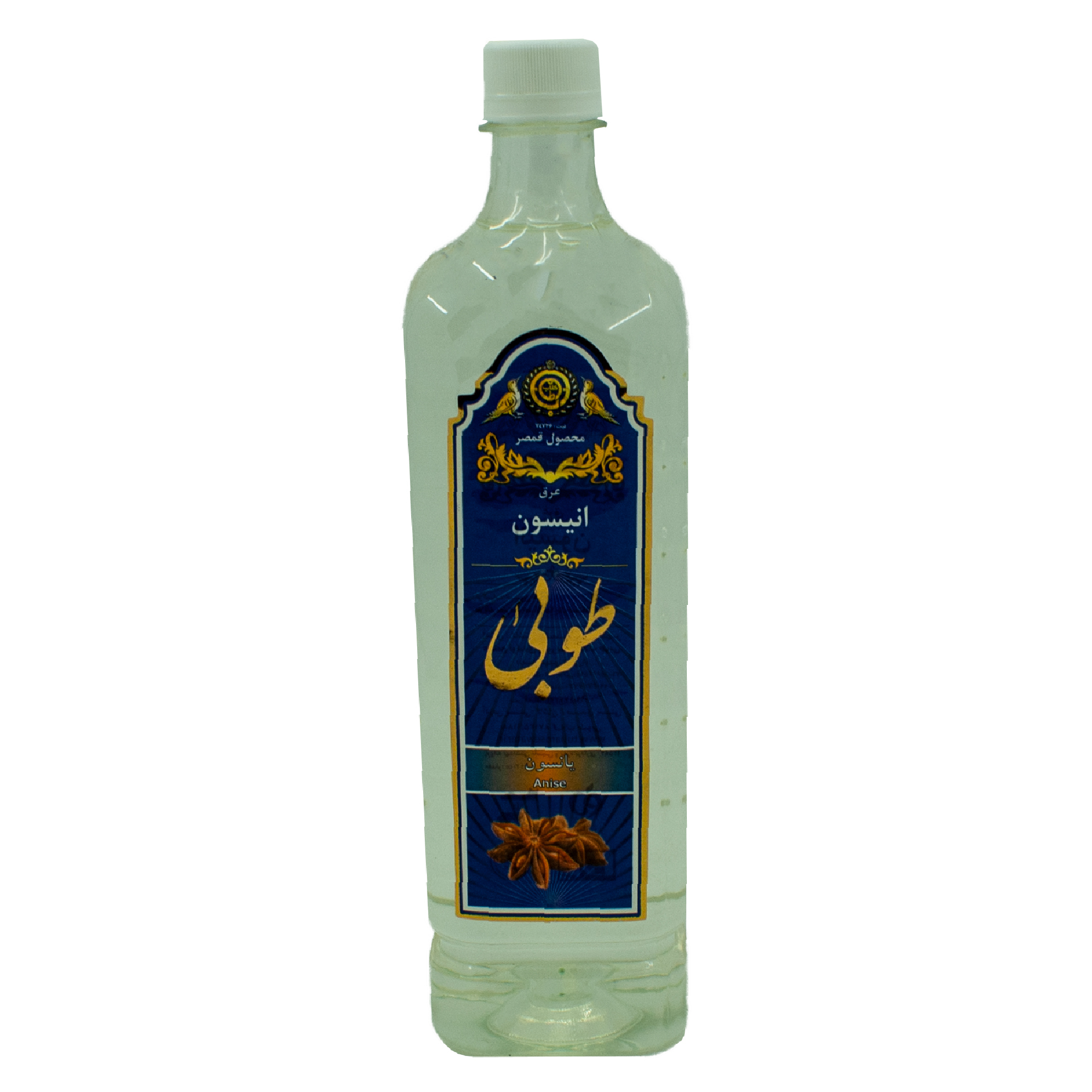 عرق انیسون گلاب طوبی - 1 لیتر بسته 9 عددی