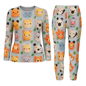 ست تی‌شرت آستین بلند و شلوار راحتی زنانه مدل آوید کد 91