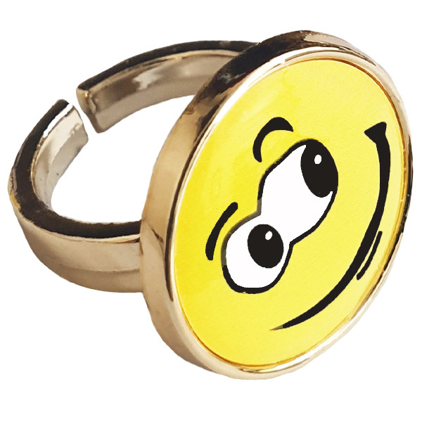 انگشتر دخترانه طرح استیکر کد 043