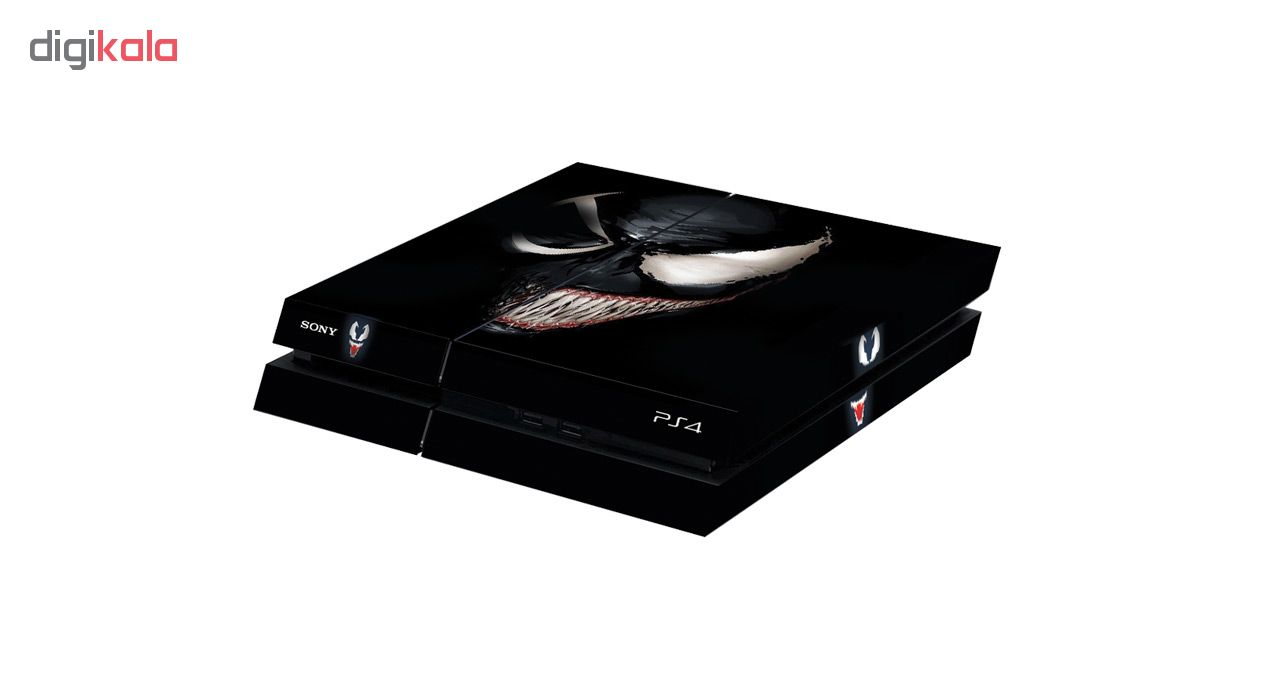 برچسب پلی استیشن 4 فت طرح ونوم ۰۲