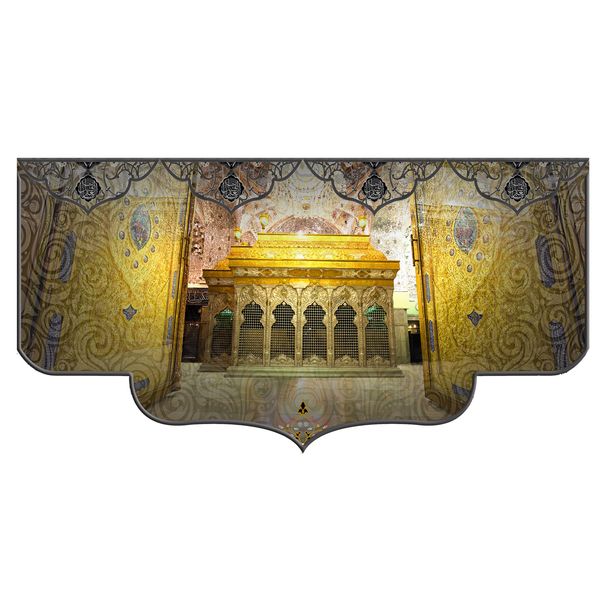 پرچم مدل محرم ضریح مطهر امام حسین (ع) کد C902 پرچم مدل محرم ضریح مطهر امام حسین (ع) کد C902