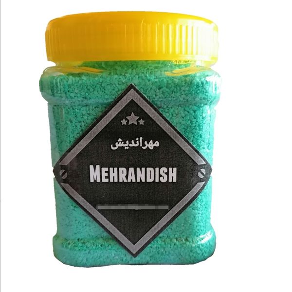 شن رنگی مهراندیش کد sh100 بسته 500گرمی