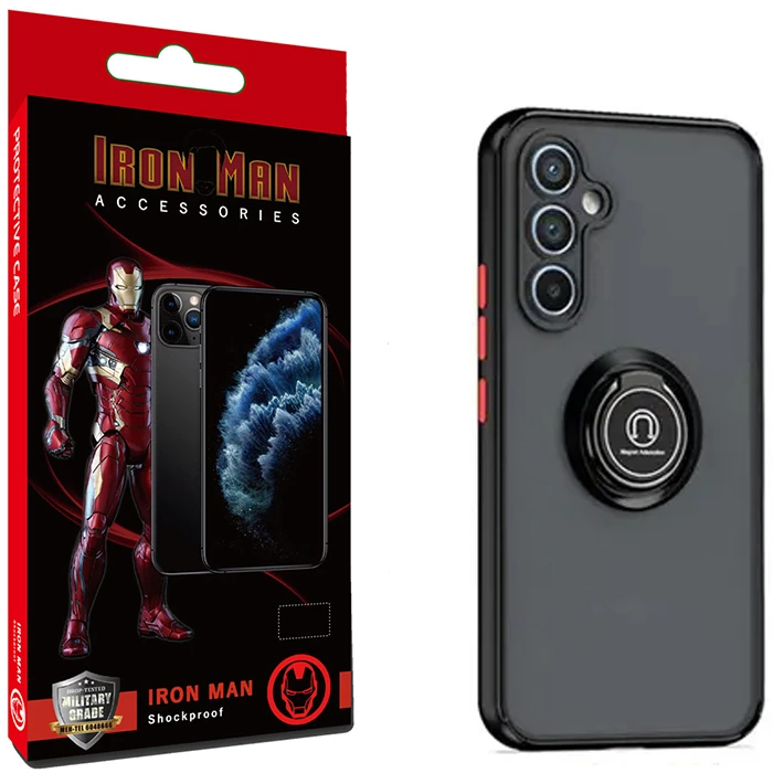 کاور آیرون من مدل RING360 مناسب برای گوشی موبایل سامسونگ Galaxy A25 / A25 5G