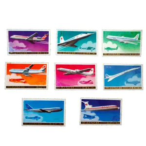 تمبر یادگاری مدل هواپيما كد c-944 مجموعه 8 عددي