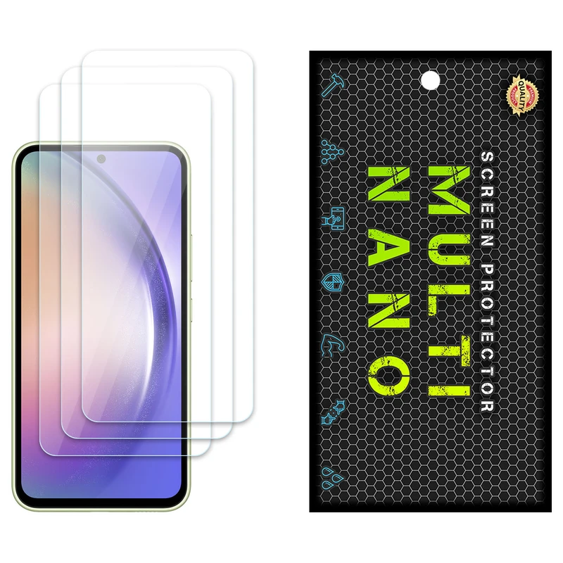 محافظ صفحه نمایش مولتی نانو مدل X-S3N مناسب برای گوشی موبایل سامسونگ Galaxy A54 بسته سه عددی