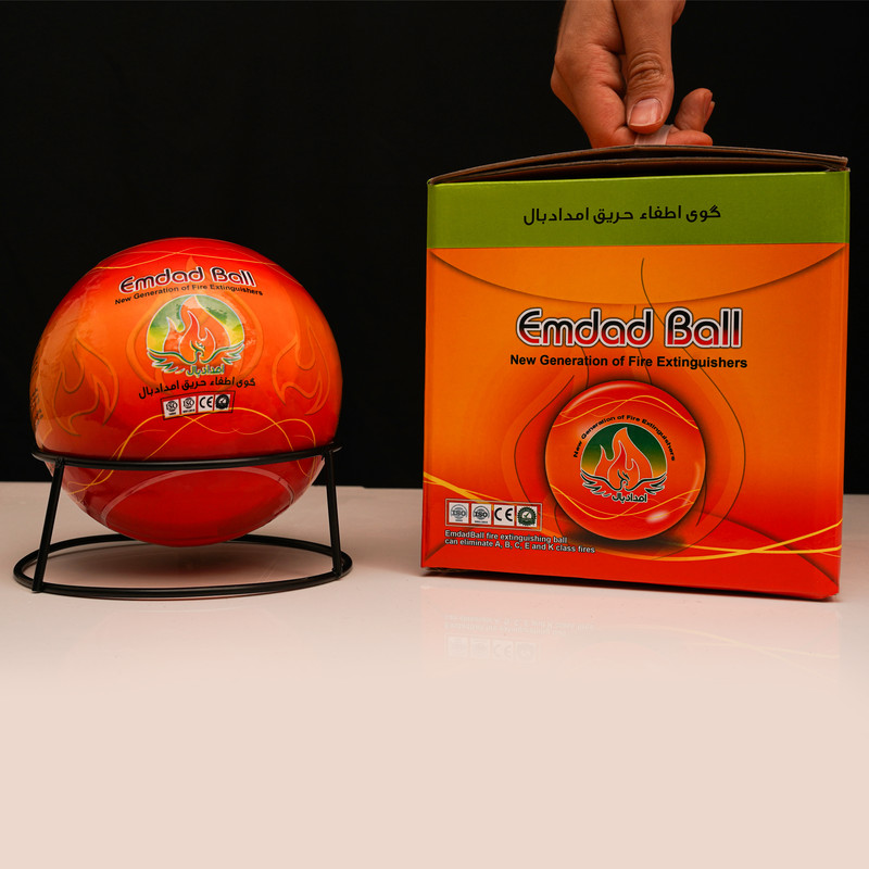 توپ اطفاء حریق امدادبال مدل +A کد 47 وزن 1.5 کیلوگرم