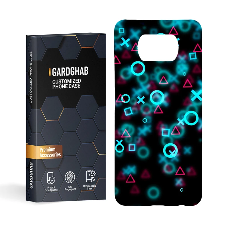 کاور گارد قاب مدل پسرانه مناسب برای گوشی موبایل شیائومی Poco X3 / Poco X3 Pro / Poco X3 NFC