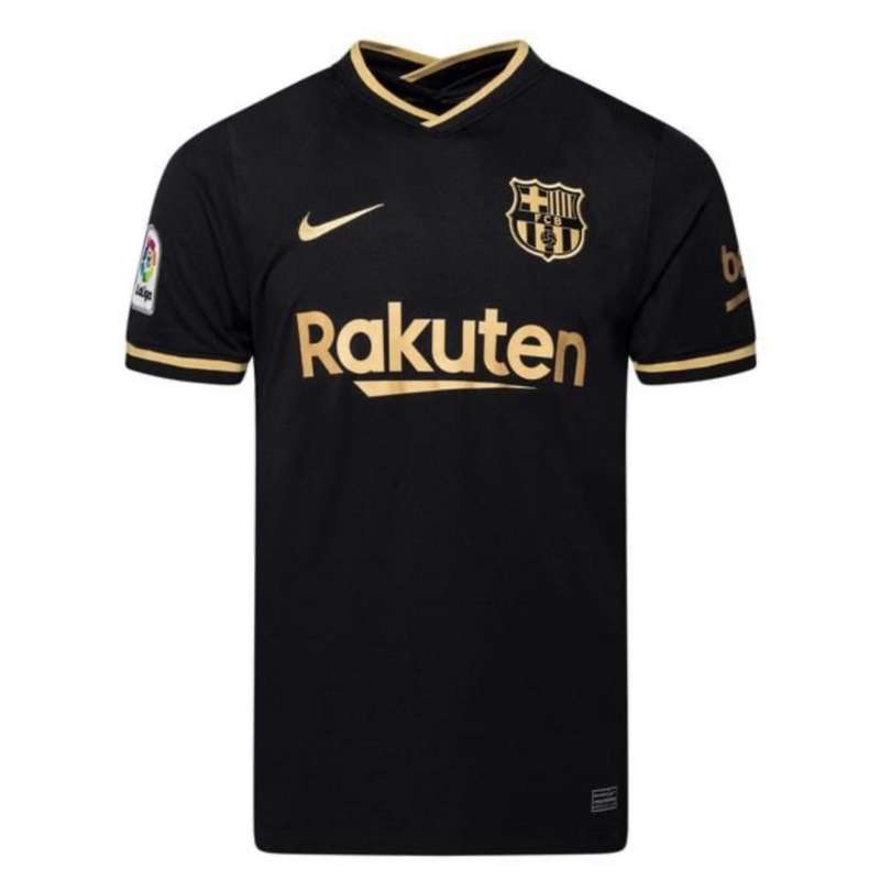 تی شرت ورزشی مردانه مدل بارسلونا دوم 2020-21