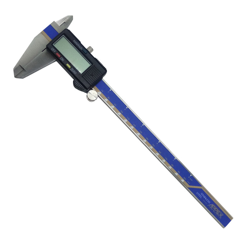 کولیس دیجیتال اپکس کد 200 گستره 0-200 میلی متر کولیس دیجیتال اپکس کد 200 گستره 0-200 میلی متر