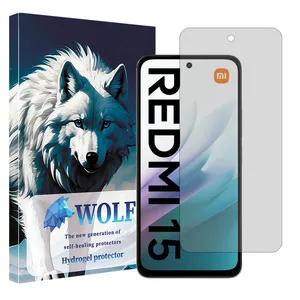 Wolf Tough model matte screen protector suitable for Xiaomi Redmi 15 4G mobile phone 