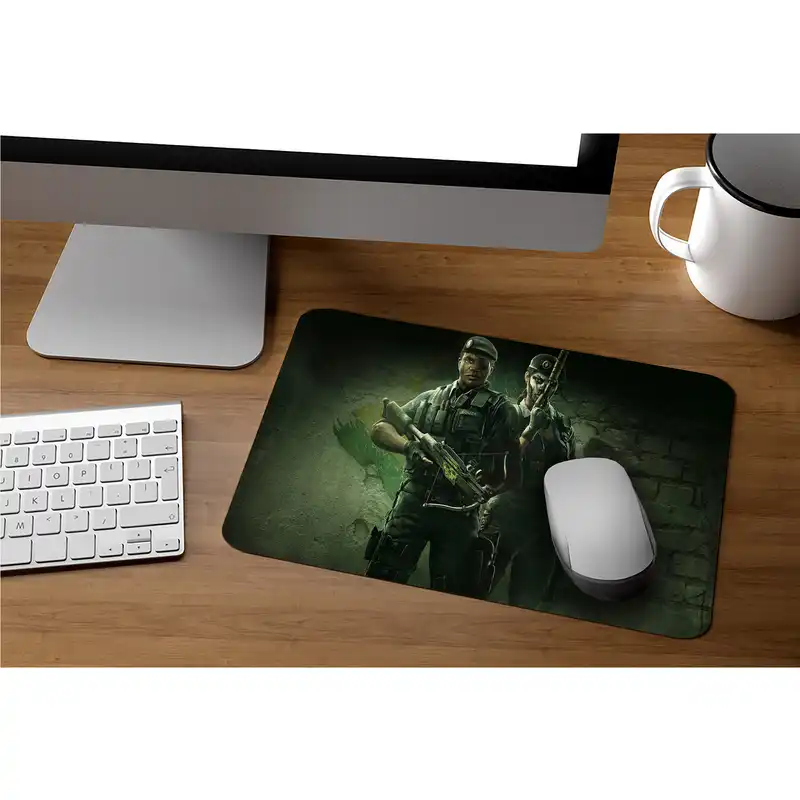 ماوس پد طرح رینبو سیکس مدل mpb784