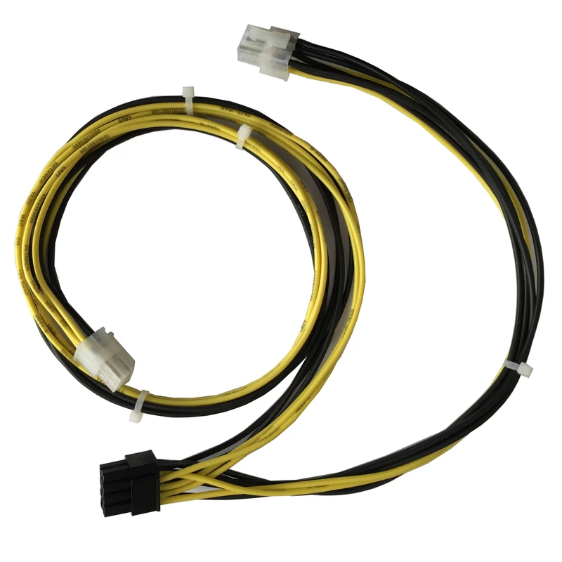 کابل تبدیل برق کارت گرافیک 6 و 8 پین به 6 پین مدل F101 کد ATX 6-8