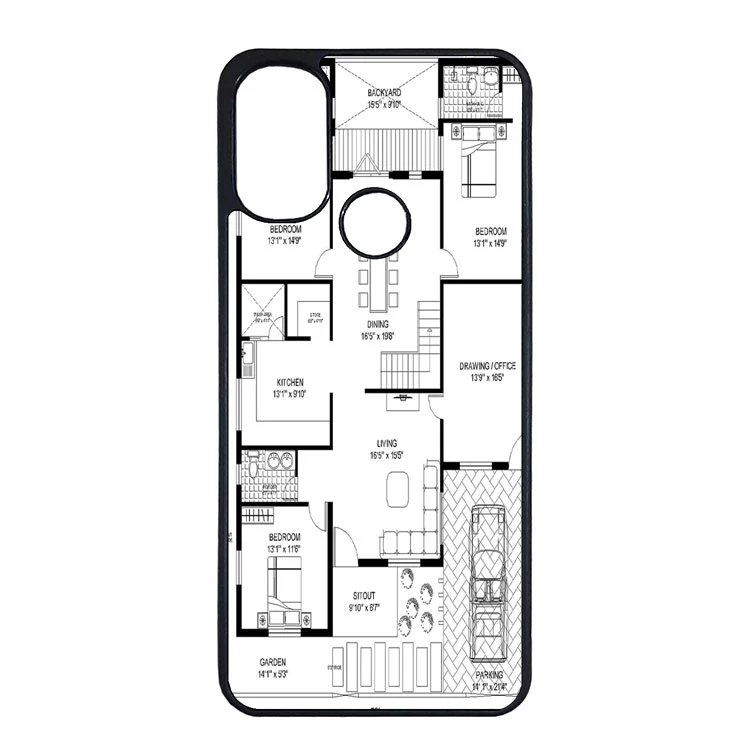 کاور طرح نقشه مناسب برای گوشی موبایل موتورولا moto e40