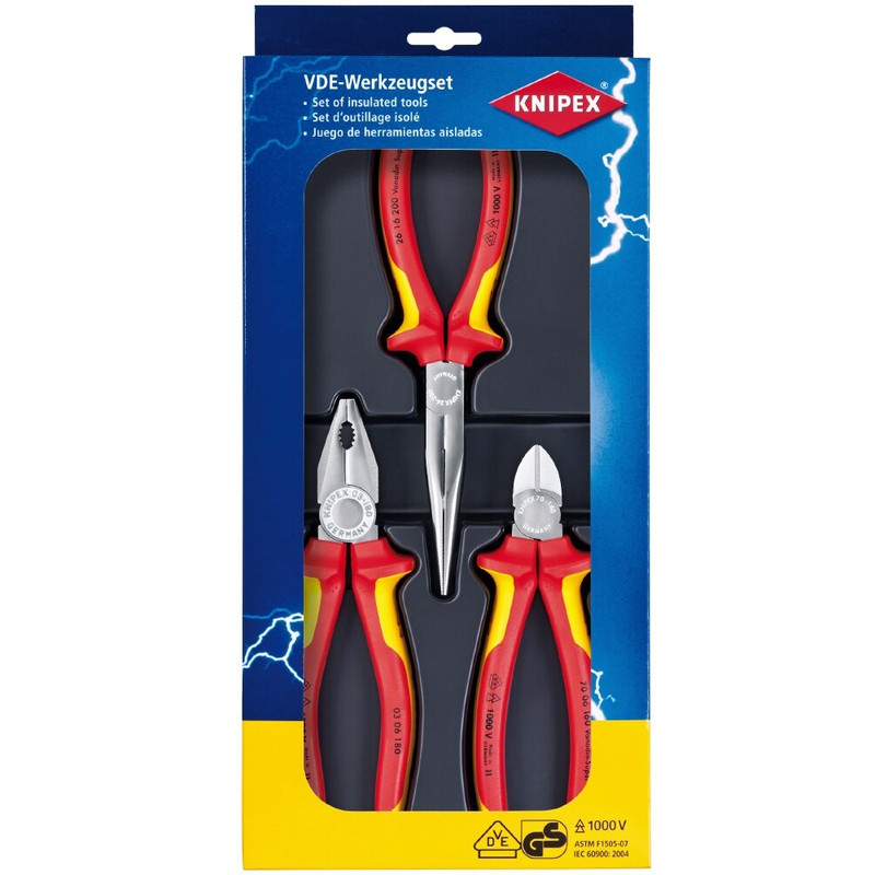 انبر کنیپکس مدل 002012 مجموعه 3 عددی