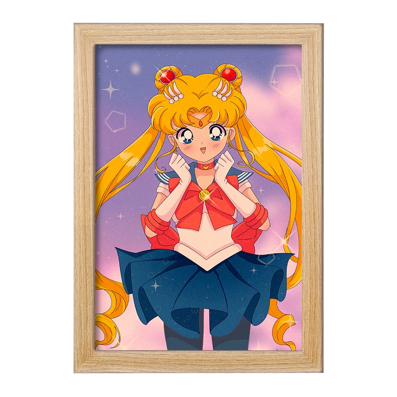 تابلو خندالو مدل اوساگی تسوکینو انیمه سیلور مون Sailor Moon  کد 17463
