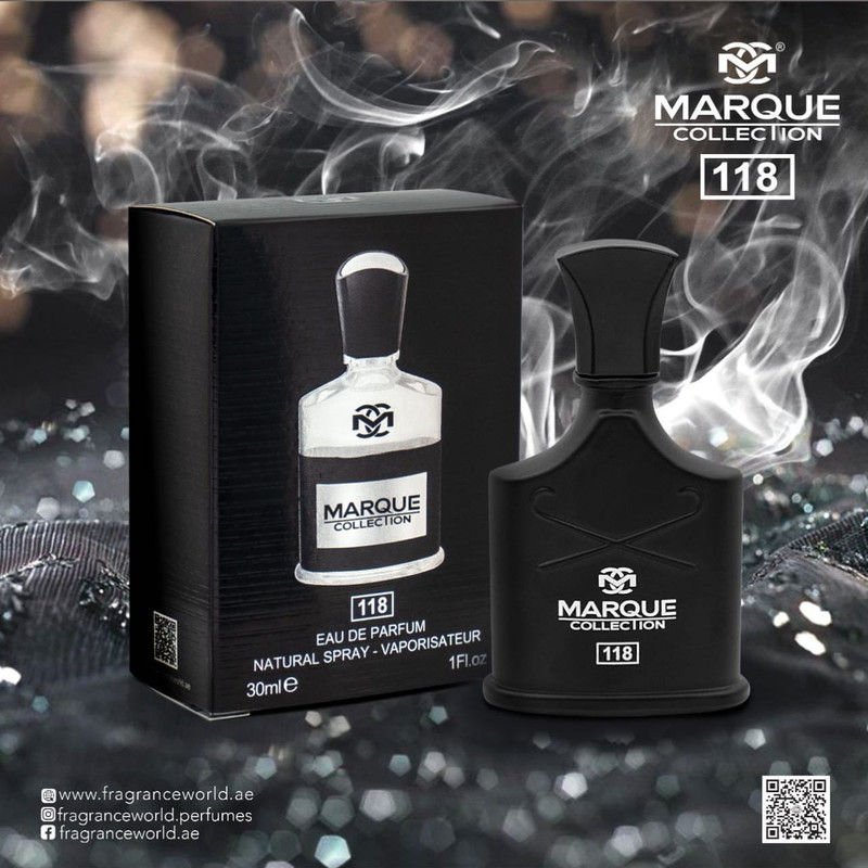 عطر جیبی مردانه مارکویی کالکشن مدل Creed Aventus کد 118 حجم 30 میلی لیتر