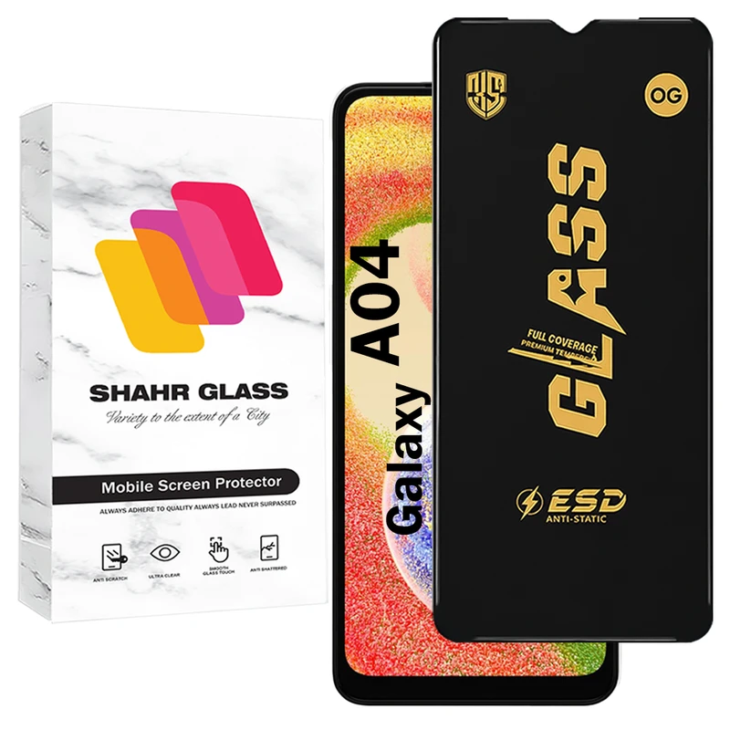 محافظ صفحه نمایش شهر گلس مدل OGESD مناسب برای گوشی موبایل سامسونگ Galaxy A04