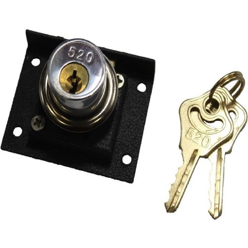 قفل کمدی 520 مدل تک پله بسته 6 عددی