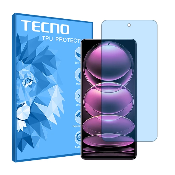 محافظ صفحه نمایش آنتی بلو تکنو مدل Resistant مناسب برای گوشی موبایل شیائومی Redmi Note 12 Pro