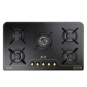 اجاق گاز صفحه ای درخشان مدل G646 پنج شعله 