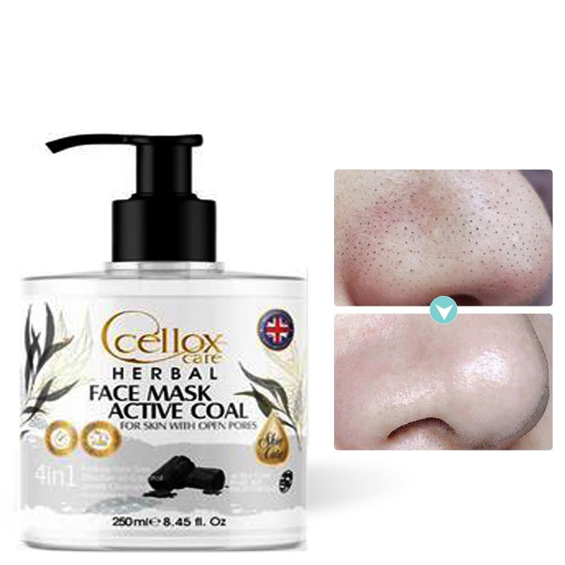 ماسک صورت سلوکس مدل زغال اکتیو حجم 250 میلی لیتر ماسک صورت سلوکس مدل زغال اکتیو حجم 250 میلی لیتر