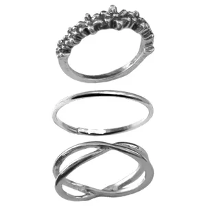 بند انگشتی زنانه کد RKH_1231 مجموعه 3 عددی