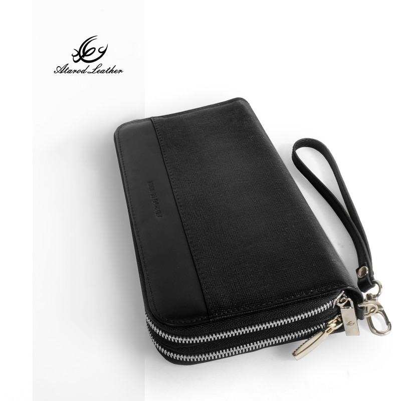 کیف دستی چرم عطارد مدل چرم طبیعی کد K33